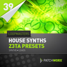 Loopmasters House Synths Z3ta Presets