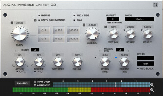 AOM Factory lance l’Invisible Limiter G2