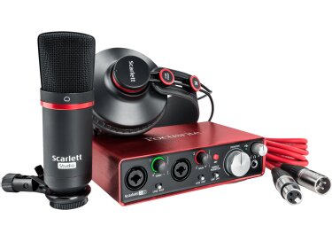 Focusrite Scarlett2-2i2 Studio Pack
