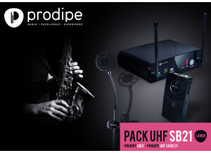 Prodipe Pack UHF SB21 Sax & Brass Lanen