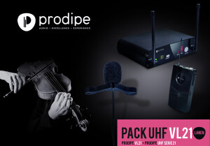 Prodipe Pack UHF VL21 Violons & Altos