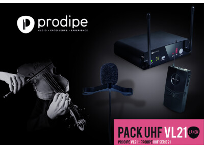 Prodipe Pack UHF VL21 Violons & Altos