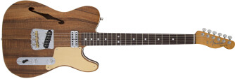 Le custom shop de Fender dévoile une Tele en Koa
