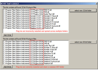 Native Instruments VST Tool