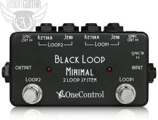 One Control Black Loop Minimal