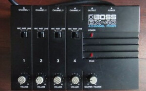 Boss BX-40 4 channel mixer
