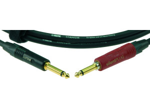 Klotz Titanium High End Guitar Cable with SilentPLUG