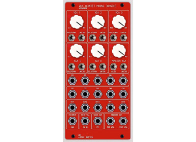 ADDAC System ADDAC802 VCA Quintet Mixing Console