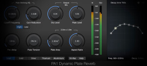 Physical Audio PA1: Dynamic Plate Reverb