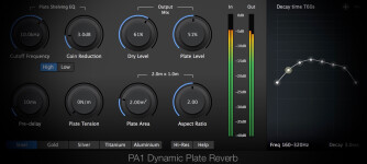 Physical Audio PA1 Dynamic Plate Reverb 2
