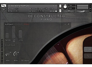 Cinematique Instruments Deconstructed Piano