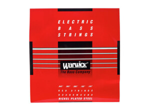 Warwick Red Strings RoundWound Nickel Plated Steel