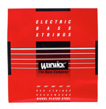Warwick Red Strings RoundWound Nickel Plated Steel