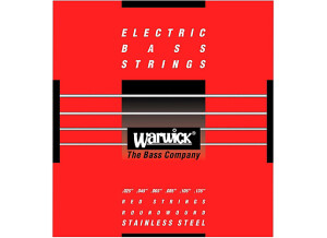 Warwick Red Strings Roundwound Stainless Steel