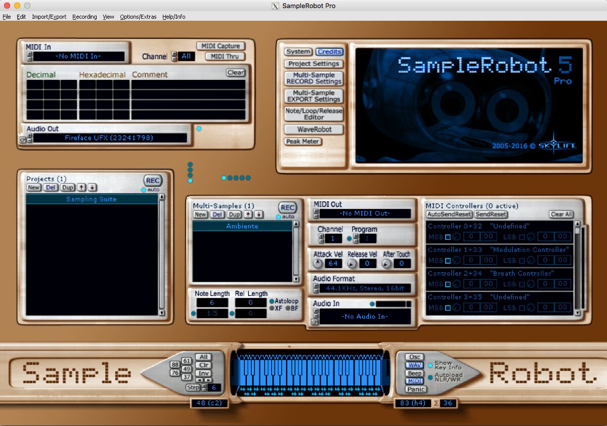 Samplerobot Appearance Samplerobot 5 pro - Skylife Samplerobot 5 pro - Audiofanzine