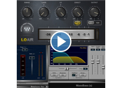 MJ Tutoriels Maitriser Waves LoAir - RBass - Maxx Bass
