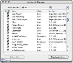 Granted Software AudioUnit Manager 1.0 [Freeware]