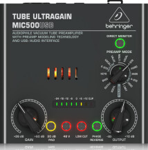 Behringer Tube UltraGain MIC500USB