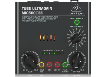 Behringer Tube UltraGain MIC500USB