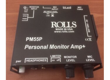 Rolls PM55P Personal Monitor Amp+