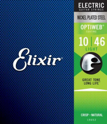Elixir Strings Optiweb Coating Electric 6-String