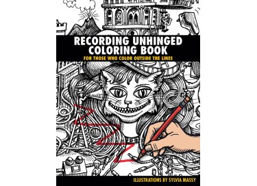 Hal Leonard Recording Unhinged Coloring Book