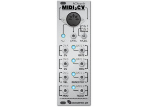 Hexinverter Midi2Cv