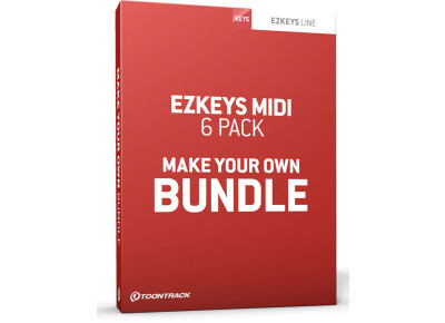 Toontrack EZkeys MIDI 6 Pack