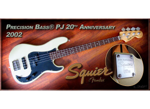 Squier Precision Bass PJ 20th anniversary