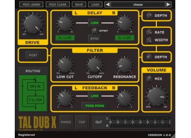 Togu Audio Line TAL-Dub-X