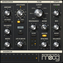 Universal Audio Moog Multimode Filter XL