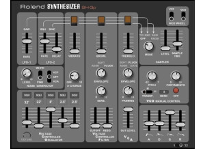 K Brown Synth Plugins Rolend SH-3p