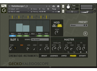 Cinematique Instruments Gecko Kaleidoscope