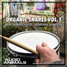 Audio Animals Organic Snares Vol. 1