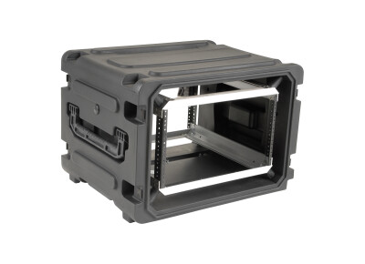 SKB 20" Deep 6U Roto Shockmount Rolling Rack