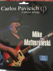 Carlos Pavicich Custom Strings Mike Matuszewski