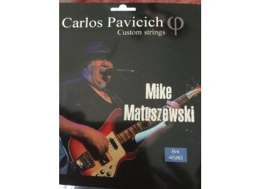 Carlos Pavicich Custom Strings Mike Matuszewski