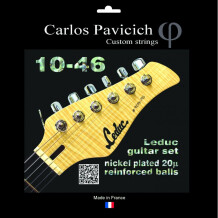 Carlos Pavicich Custom Strings Leduc Guitar Set