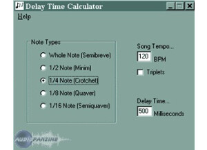 Ian Price Delay Time Calculator