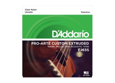 D'Addario Pro-Arté Custom Extruded Nylon Ukulele