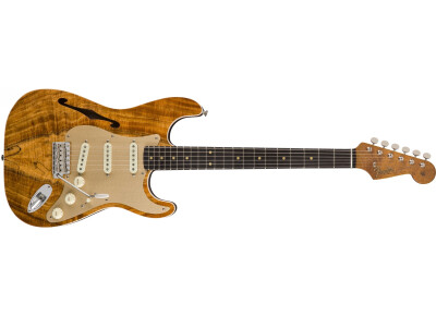 Fender 2017 Artisan Thinline Koa Strat - NOS