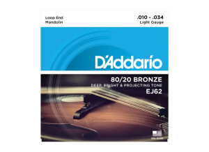 D'Addario 80/20 Bronze Wound Mandolin