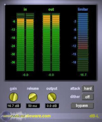 db Audioware dB-L Mastering Limiter