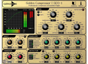 Kjaerhus Audio Golden Compressor GCO-1