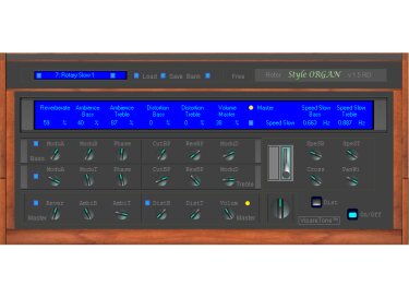 VisareTone Rotor Style Organ