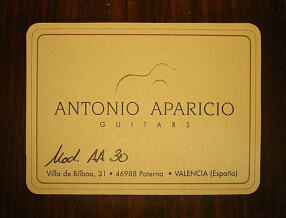 Aparicio (Antonio) AA30