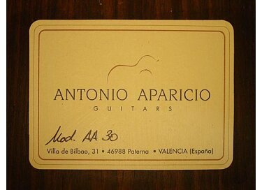 Aparicio (Antonio) AA30