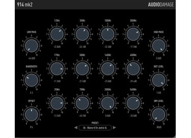 Audio Damage AD041 914 mk2 Fixed Filter Bank