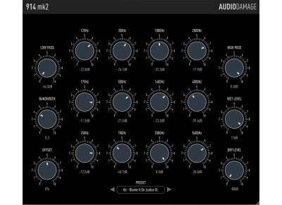 Audio Damage AD041 914 mk2 Fixed Filter Bank