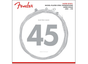 Fender Super 8250's Nickel-Plated Steel Taperwound 4-String Bass Strings